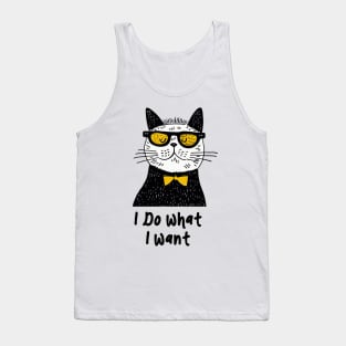 Sassy Cat Swagger - Funny cat Tank Top